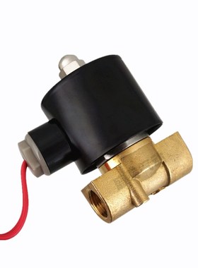 2W040-10常闭铜电磁阀水阀气阀 3分电磁控制阀 DN10开关阀220V24V