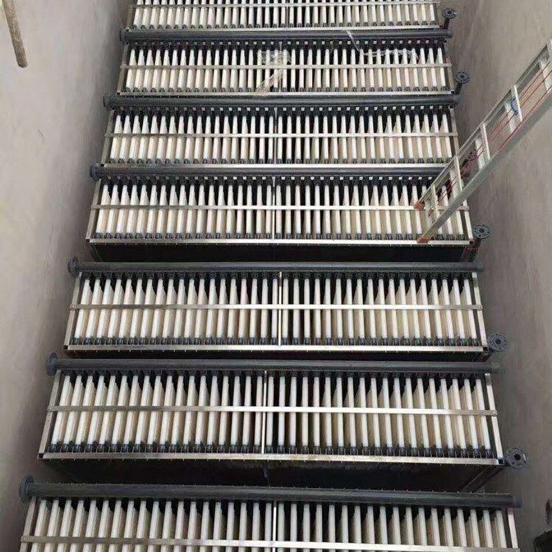 mbr膜帘式膜组件中水回用一体化污水处理中空纤维微孔超滤膜工业