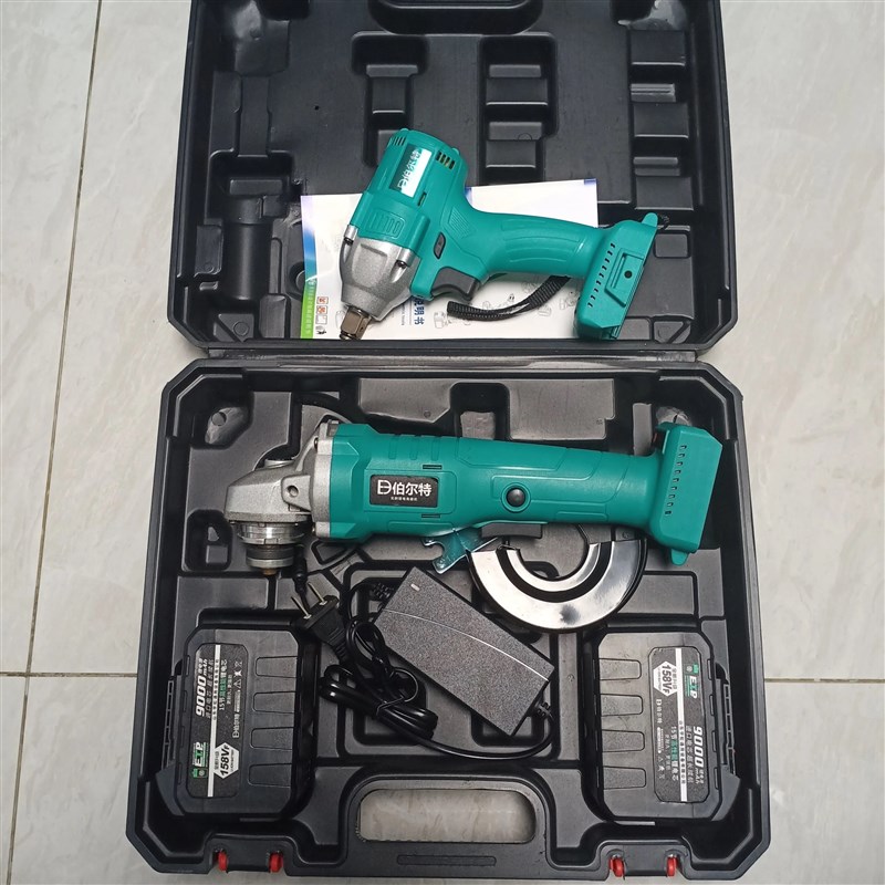 15节无刷充电角磨机电钻扳手三件套锂电大功率电动工具工业级手持