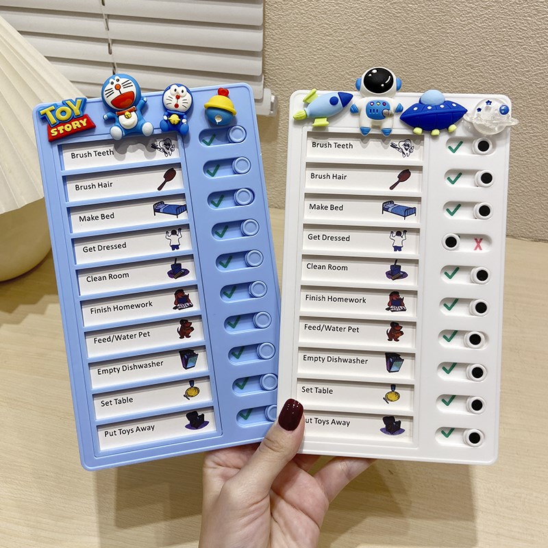 速发小学生暑假自划童可爱儿表计律学习打卡计划表时间管理安排表