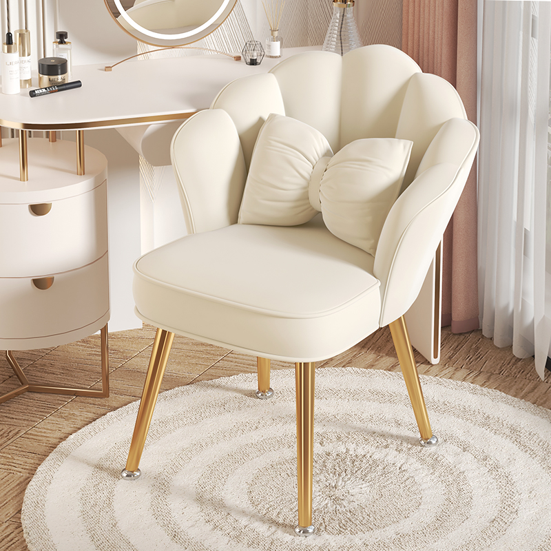 速发化椅凳轻奢简约家用生瓣室化妆台椅子高级感花卧妆美甲靠背