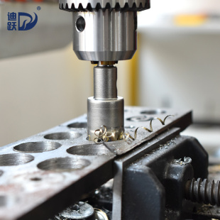 超硬合金金属开孔器 钢板铁板专用 打孔加长钻头25开口16铝40mm50