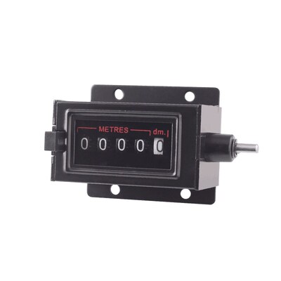 新款转动计数器机械计数器/五位数转速/转数表/可加减计数计米器