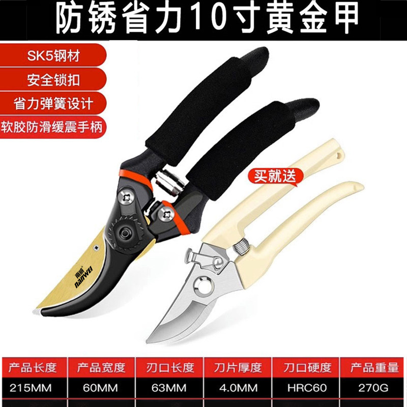 修枝剪园艺剪刀园林修剪果树修枝花艺修花剪树枝专用剪刀