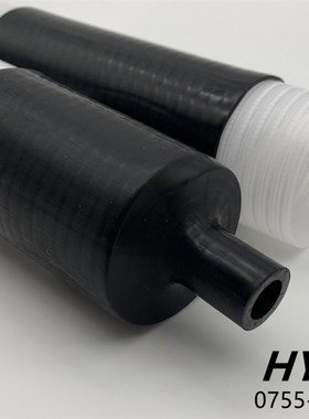 冷缩管通信硅胶内置胶泥通讯加厚1/2Din N头灰色黑色防水装置