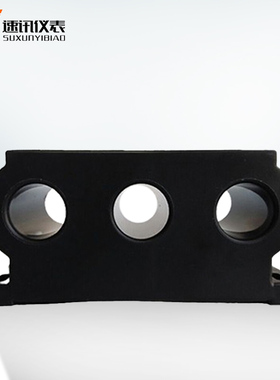 三相交流电流变送器穿孔AC5A100A转4-20mA0-10V输出电量传感器穿