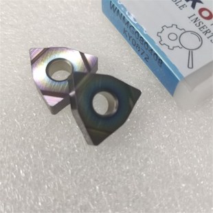 高硬车刀片加工H1345#钢热处理等,断续加工HRC55-60度四方硬料