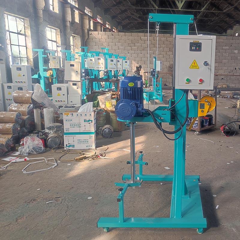 厂家供实液验应室体搅拌研磨电磁调速分散涂机 油漆料油墨小型高