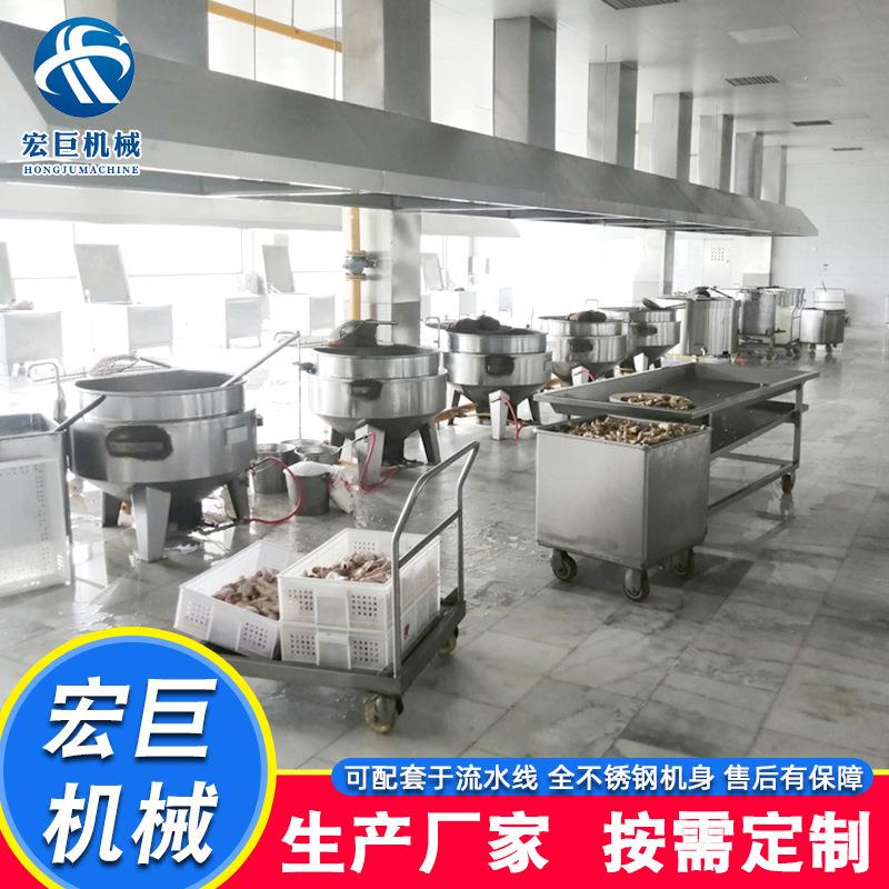 电536加热蒸不层锈钢夹层锅 可倾酱牛肉煮夹锅 排骨蒸煮夹式层锅