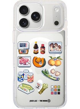 THE HOODxOnion Lab 加拿大艺术家联名适用苹果iPhone17/16/15/Pro/Max/Air磁吸换图手机保护壳套高级感防摔