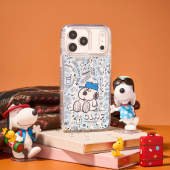 Air THE Max 适用苹果iPhone17 Pro 磁吸换图手机保护壳卡通可爱高级感防摔 HOODx史努比联名