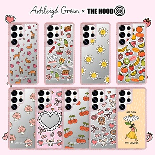 THE HOOD Ashleigh Green加拿大艺术家联名适用三星Galaxy S25/24Ultra/Plus磁吸气垫手机壳防摔保护壳全包边