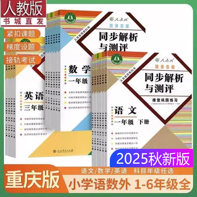 同步解析与测评一二三四五六年级