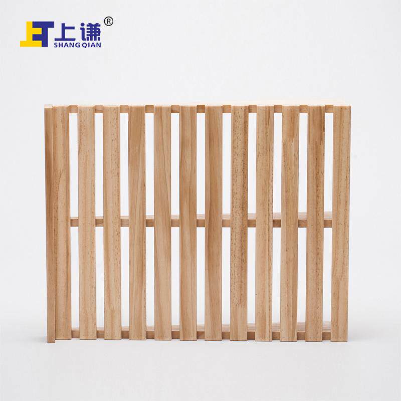 上谦松木斜面盘糕点展柜岛西饼装陈列柜蛋糕烘焙面包房陈设中软