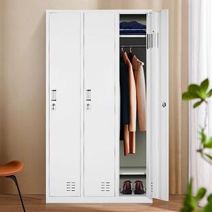 新品 钢制文件柜铁皮衣柜员y工二门三门四门六门更衣柜更衣室
