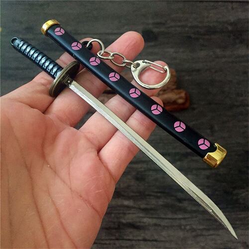 极速.. 7 Styles Roronoa Zoro SwordE Keychain For Women Men B