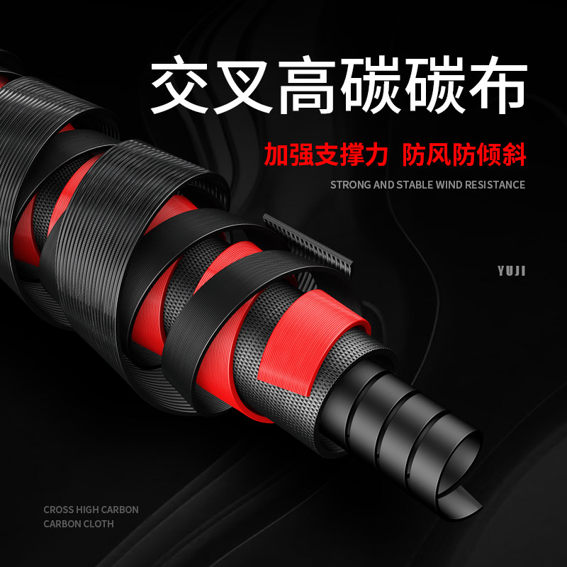 新品不锈钢支架鱼竿架子钓鱼x架杆超轻超硬大物架竿钓鱼箱炮台多