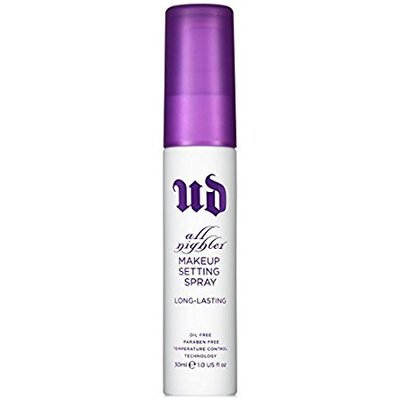 极速All Ndighter Long-Lasting Makeup Setting Spray 1.0 oz by