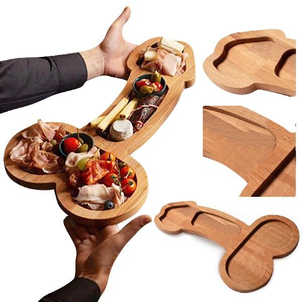 速发Aperitif Board Unique Wooden Cheese Servers Cheese Tray