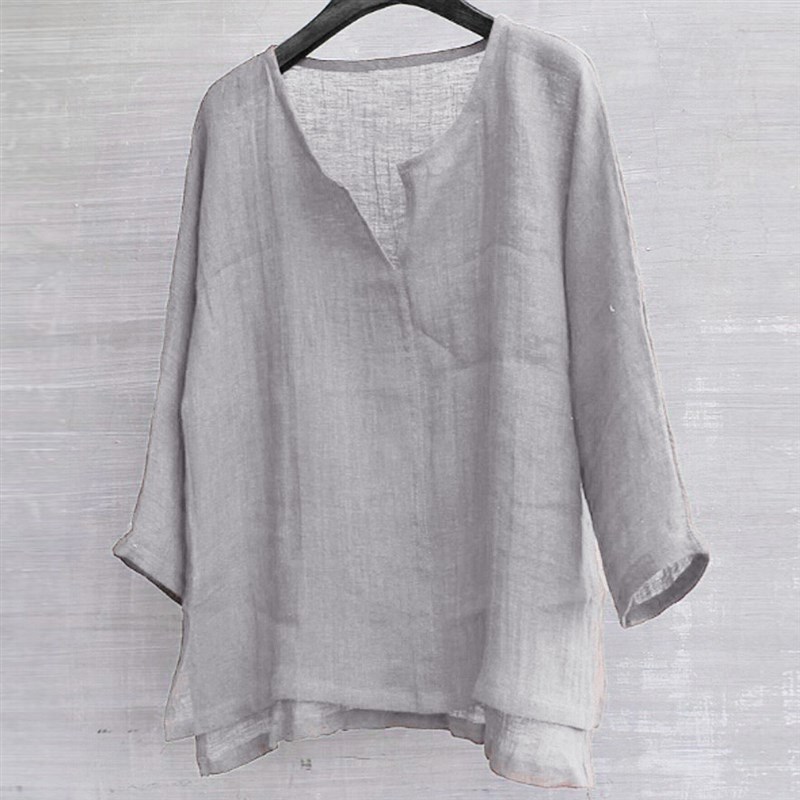 速发Mens Brief Breathable Comfy Solid Color Long Sleeve Loos