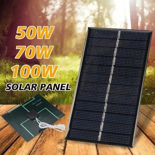 For 100W Solar USB System Szolar Panel 新品 DIY Battery