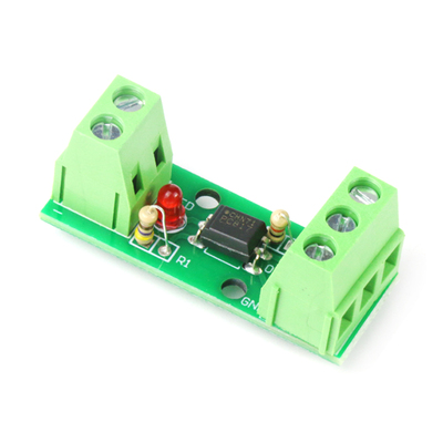 极速1路光耦隔离器模l块EL817/PC817单路光电光藕合器保护单片机