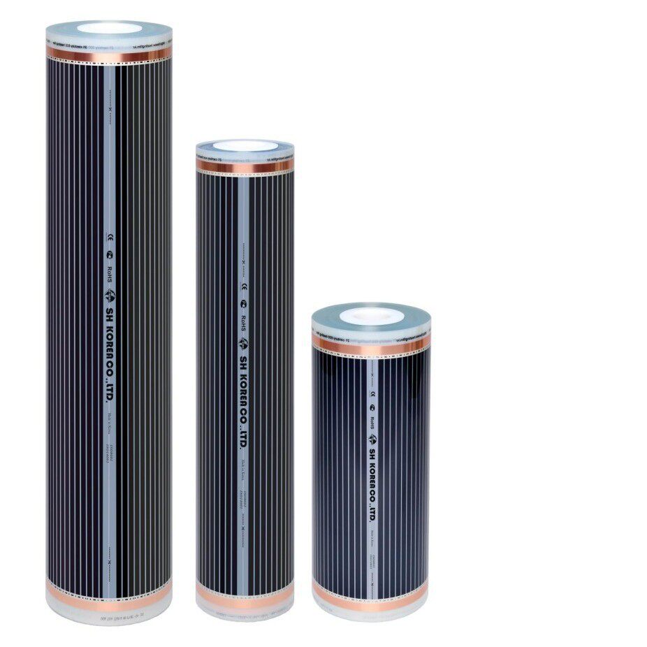 韩国浩特电热膜HOT加热膜电热地暖墙暖发热膜高温膜半透明雾状膜