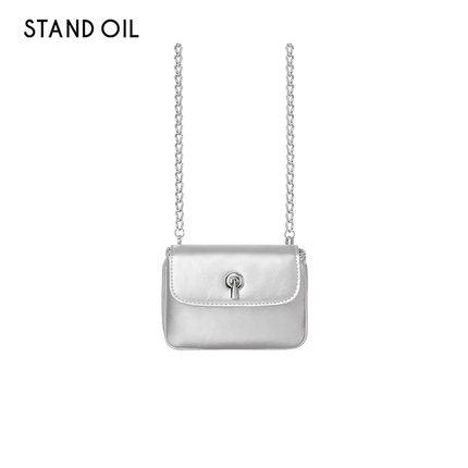 韩国standoil包包官方正品Ditto Wallet光泽钱包小众高级斜跨包女