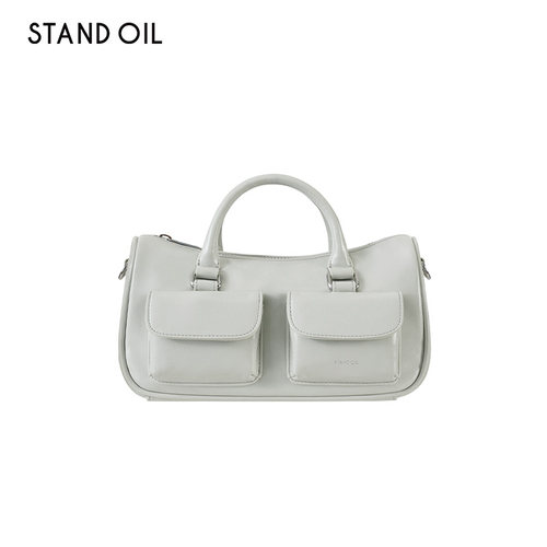 【杨超越同款】韩国Standoil包ChubbyHalfBag短柄保龄球包斜挎包