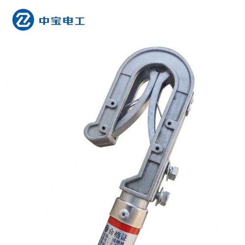 极速中宝电工400V41p57米25平方线4根1节05米接地棒(配双簧勾头)
