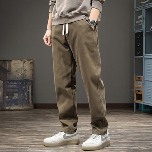 男宽松大码 直筒休闲裤 美D式 老爹裤 哈伦阔腿 极速春季 2025新款 新款