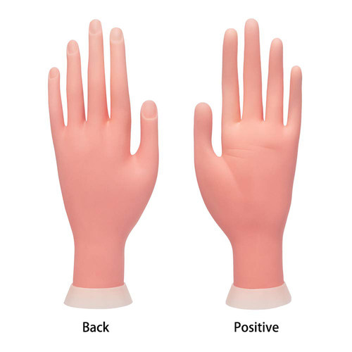 极速Model Hand Plastic Nail Ayrt Practice Model Manicure Art