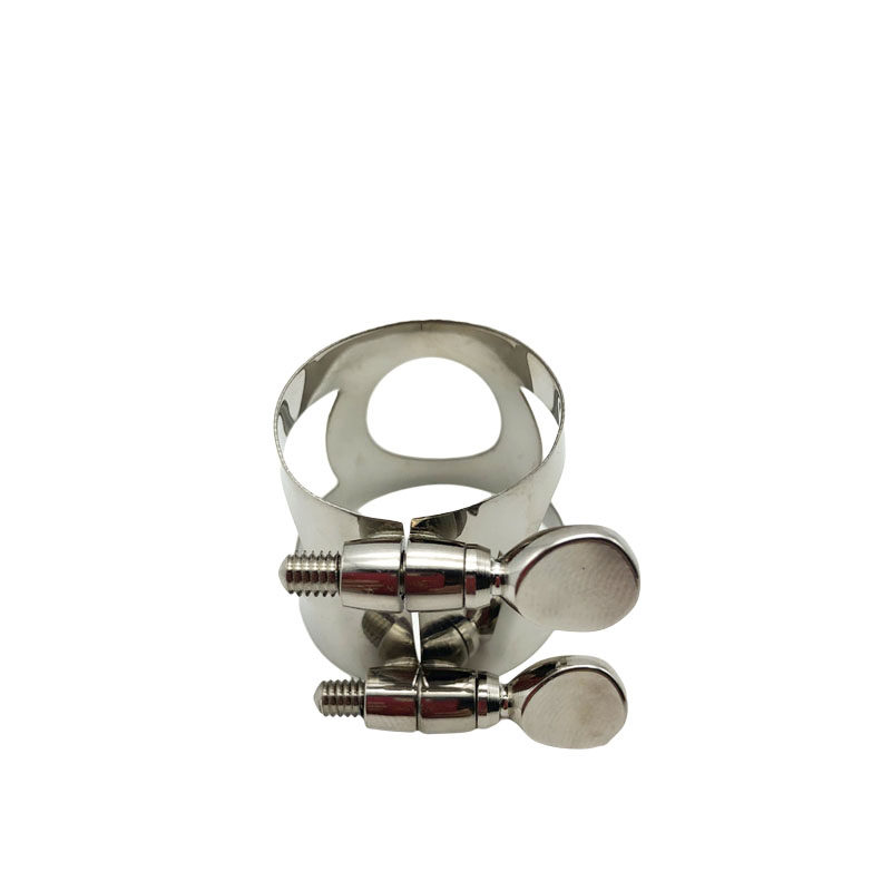 极速降B调黑g管单簧管笛头金属卡子哨片固定夹铜箍卡环卡帽乐器配