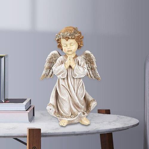 新品Resin Angel Statuer Angel Sculpture Fairy Statue Collect