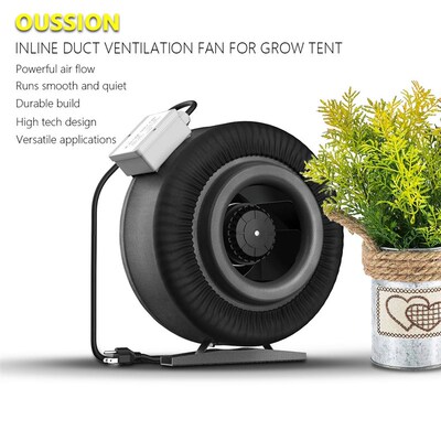 极速4b 5 6 8 10 12.5Inch Inline Duct Fan Ventilation Bo