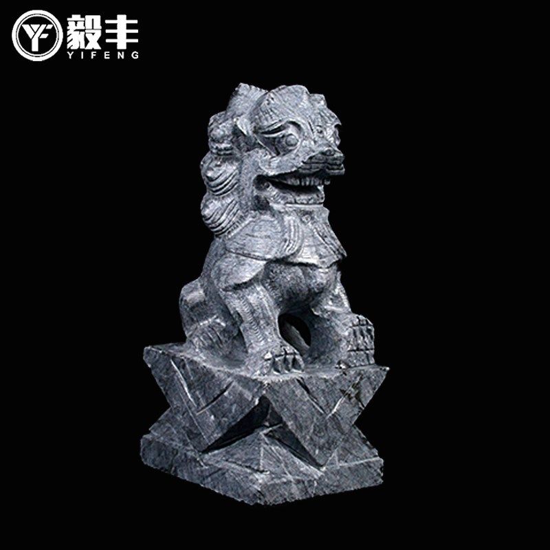 新品墓地用品狮子摆件守灵狮随葬下葬安葬陪葬Q殡葬用品石材狮镇