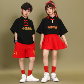 夏款 新品 一家三口四口母子母女装 春o夏款 2025年新 炸街国潮亲子装