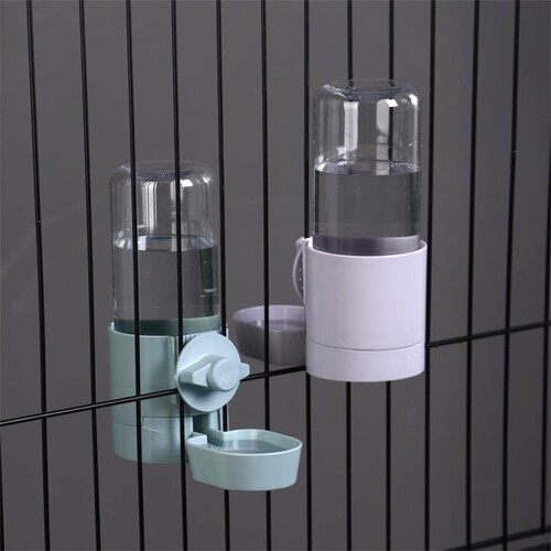 新品猫咪挂式饮水器自q动喂食喂水器狗狗兔子饮水机宠物喝水器悬