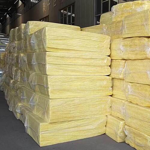 梯保温板燃隔热棉玻璃棉板璃离心防火玻璃棉吸电音48k玻棉板保阻