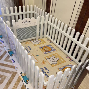 速发狗别墅隔栏狗栅迪室内笼子狗屋围断厕所泰栏小型犬超大尺寸