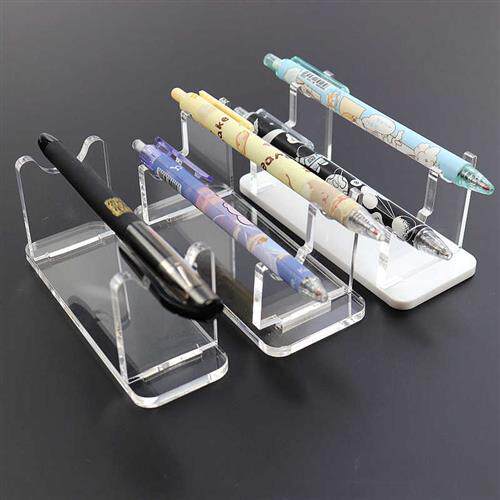 速发压色力笔架彩克托商业展示陈列架文纳柜台办公室毛笔收具道具