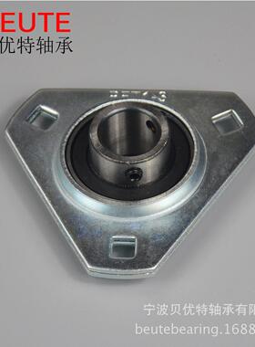 带冲压外球面轴承座轴承 冲压冷轧钢板 PFT203