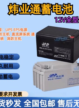 速发炜2通蓄M1业-12V1.A8.A712A17A24A2A40AH直流屏机房应急