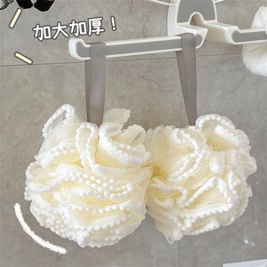 速发加号沐浴球洗洗搓背大厚起泡网澡浴用品可爱不散浴花泡泡浴球