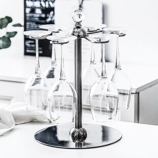 速发欧无装 葡萄酒杯高脚杯子醒酒器旋转杯架 铅水晶玻璃家用套式