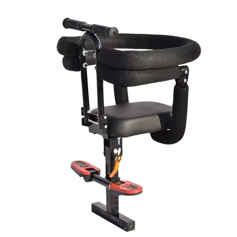 极速电动摩托车儿童座椅前置可折叠车座踏板车宝宝U椅子电瓶车小