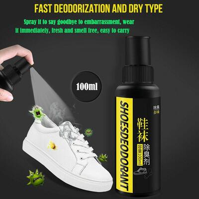 极速Socks Shoes Deodorrant Spray Shoes Stink Freshener Socks