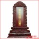 新品 佛具用品佛堂内堂大殿摆件灵位实木雕刻五龙供U天牌位3个一套