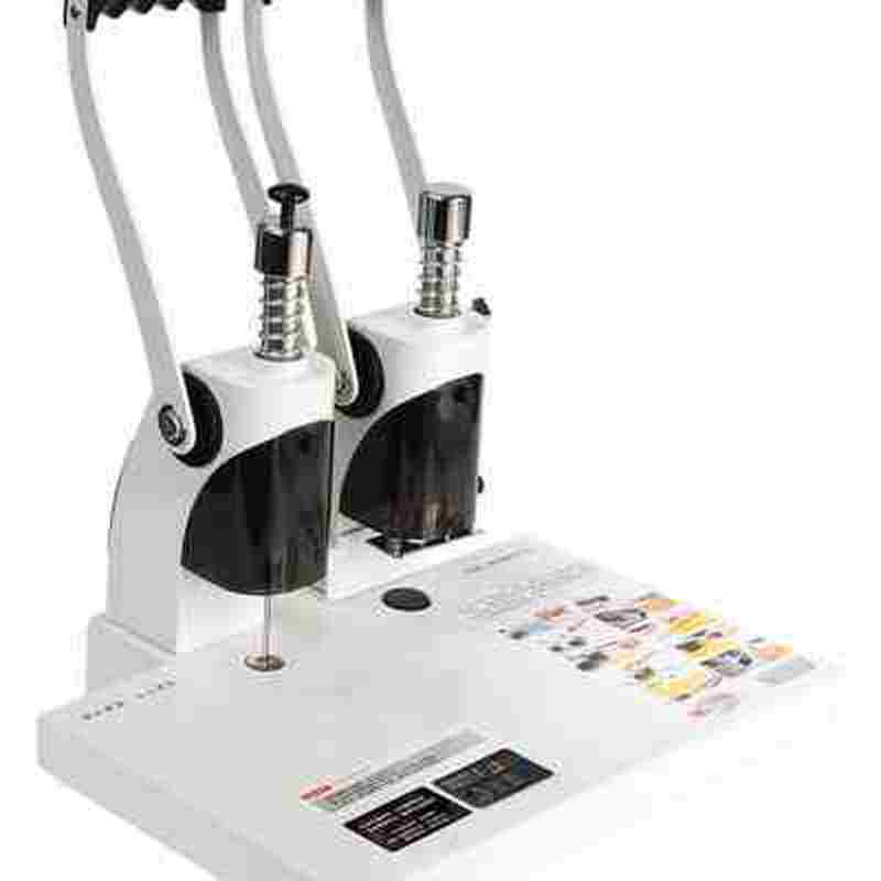 极速桌面胶装机j手动打孔办公热熔铆管财务热熔免装线票据装财务