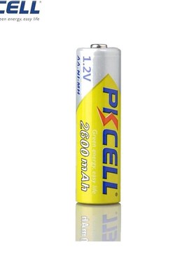 极速10Pcs PKCELL Ni-MH AA BatterCies 2300mAh-2600mAh 1.2V Ni